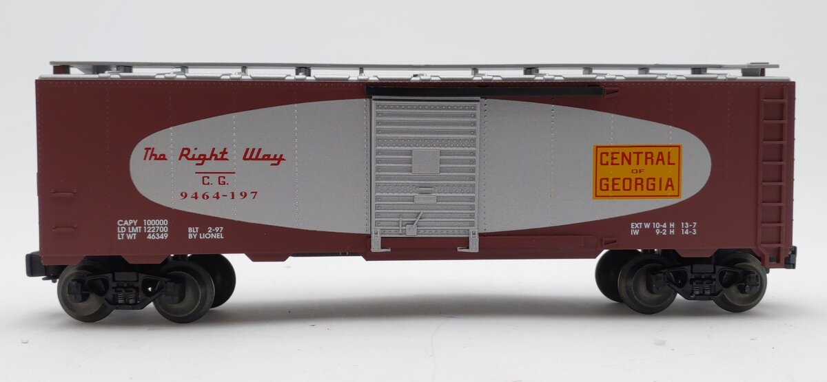 Lionel 6-17224 O Gauge Central of Georgia Boxcar #9464-197 LN/Box
