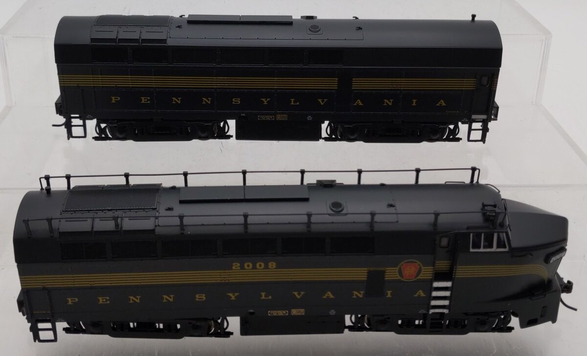 Broadway Limited 4056 HO PRR Baldwin Sharknose BF-16 A/B Diesel Set w/Paragon2