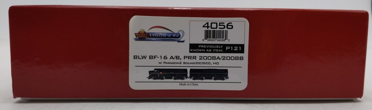 Broadway Limited 4056 HO PRR Baldwin Sharknose BF-16 A/B Diesel Set w/Paragon2