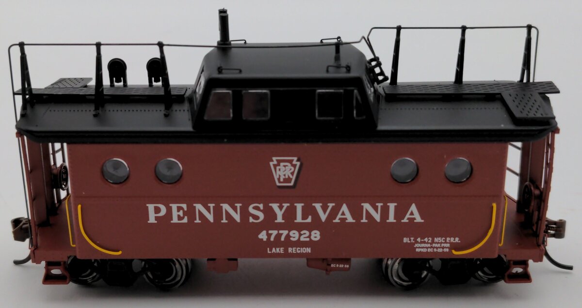 Bowser 41442 HO Pennsylvania Railroad (Lake Region) N5c Caboose #477928