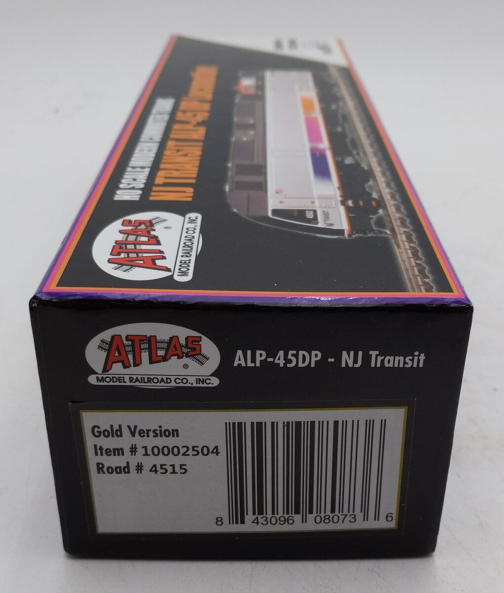 Atlas 10002504 HO NJ Transit ALP-45DP Locomotive with DCC & Sound #4515