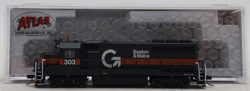 Atlas 40004729 N Scale GRS B&M GP40-2  Diesel Locomotive #303 W/Sound