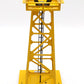 MTH 30-9025 O Gauge Yellow Floodlight Tower #395 LN/Box
