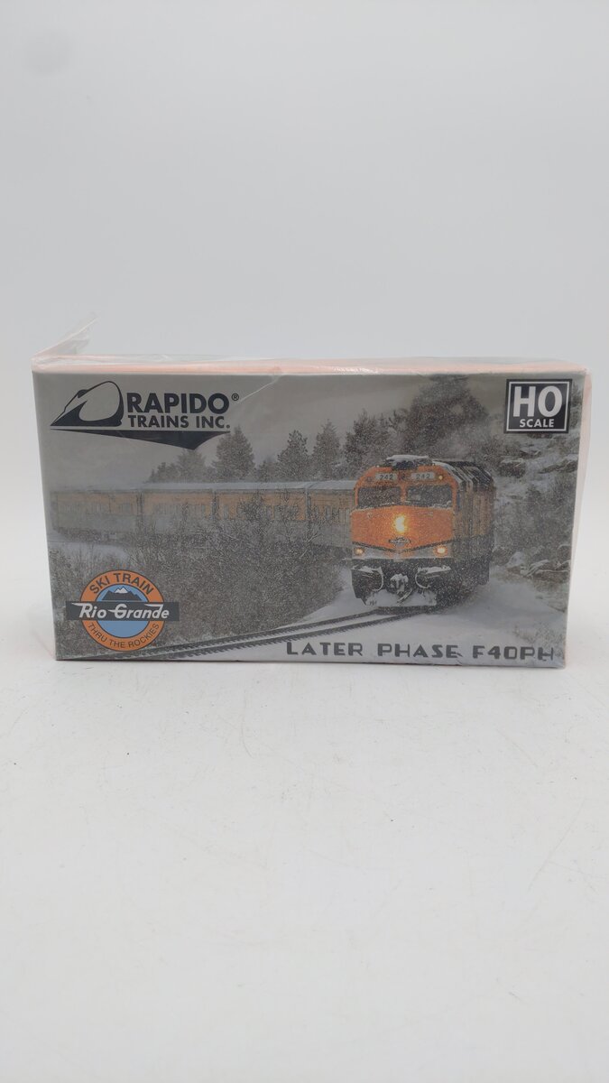 Rapido Trains 83611 HO Scale Ski Train F40PH w/ Ditch Lights #242