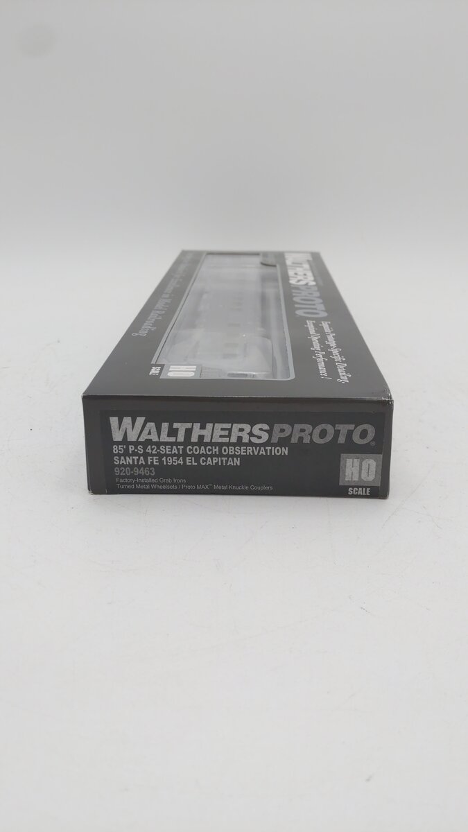 Walthers 920-9463 HO Scale Santa Fe 85' P-S 42 Seat Coach Observation Car