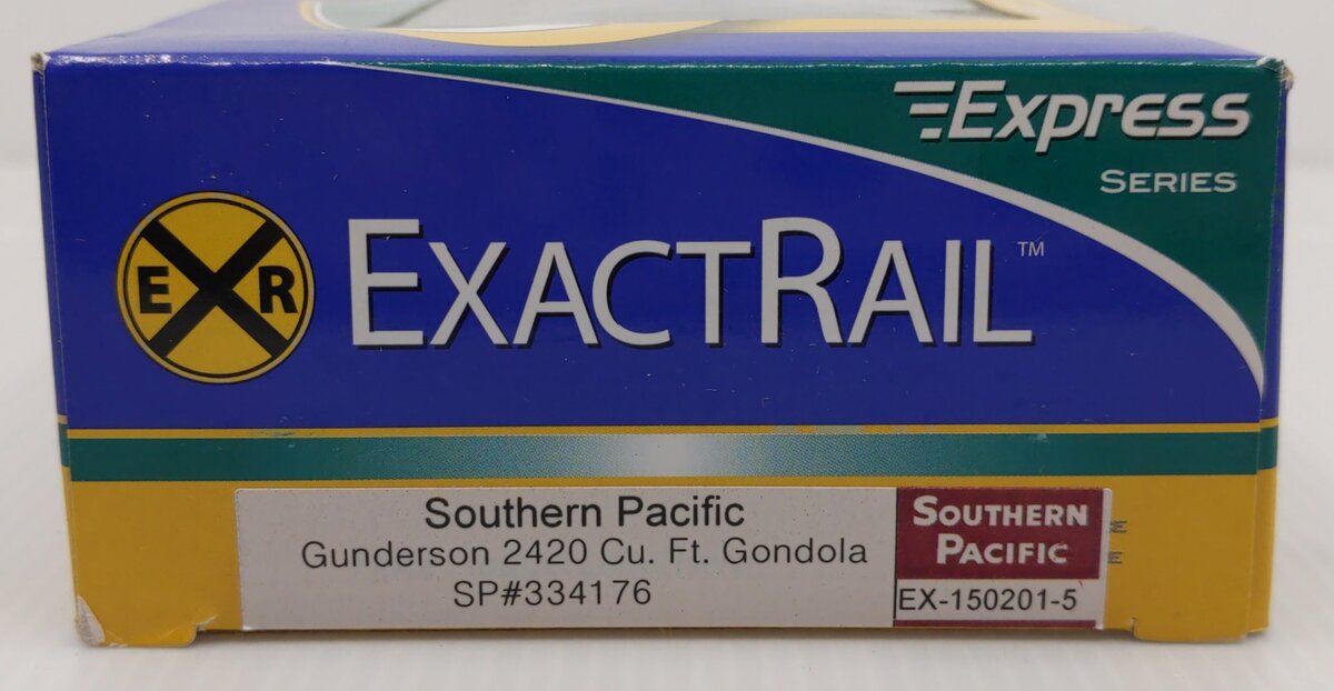 ExactRail EX-150201-5 HO Southern Pacific Gunderson 2420 Cu.Ft. Gondola #334176 LN/Box