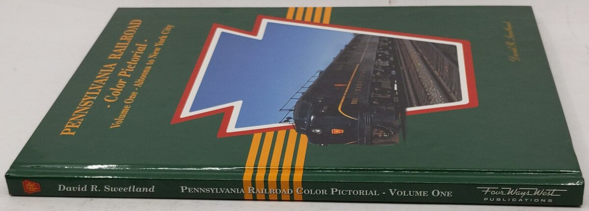 Pennsylvania Railroad Color Pictorial, Vol. 1 Hardcover Book By David R. Sweetla EX