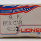 Lionel 6-9202 O Gauge Atchison Topeka Santa Fe Boxcar #9202 VG/Box