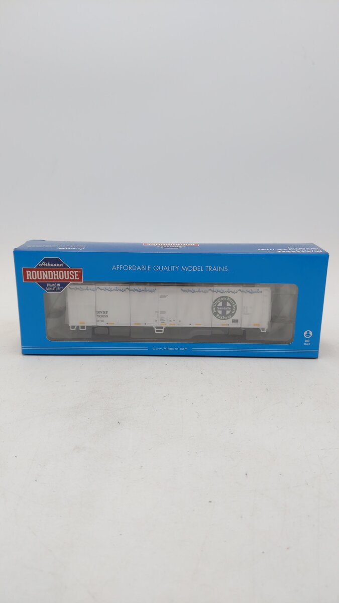 Roundhouse 72906 HO Burlington Northern Santa Fe 50' SS Mech. Reefer #793659