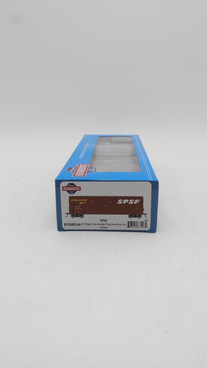 Roundhouse 88146 HO Scale SPSF 50' High Cube Double Door Plug Boxcar #292044