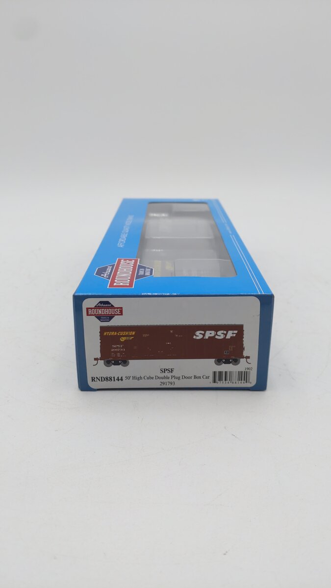 Roundhouse 88144 HO Scale SPSF 50' High Cube Double Door Plug Boxcar #291793