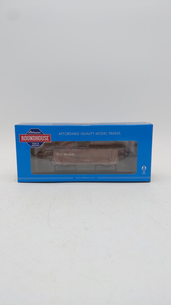 Roundhouse 17936 HO Scale D&RGW 30' 3-Window Caboose #01159