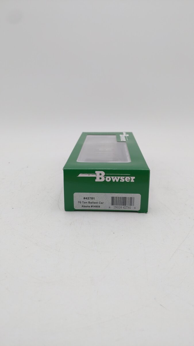 Bowser 42781 HO Scale Alaska 70 Ton Ballast Car #14909