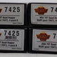Broadway Limited 7425 N Boston & Maine ARA 70-Ton Quad Hopper Pack B (Pack of 4)