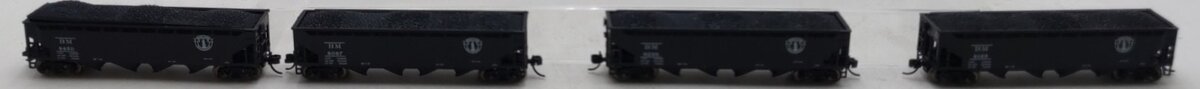 Broadway Limited 7425 N Boston & Maine ARA 70-Ton Quad Hopper Pack B (Pack of 4)