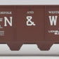 Lionel 6-9111 O Gauge Norfolk and Western 4-Bay Hopper #9111 EX/Box
