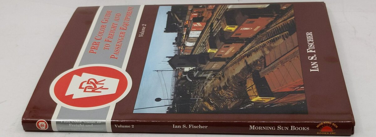 PRR Color Guide to Freight and Passenger Equipment ol.2 Hardcover Book Ian S. F EX