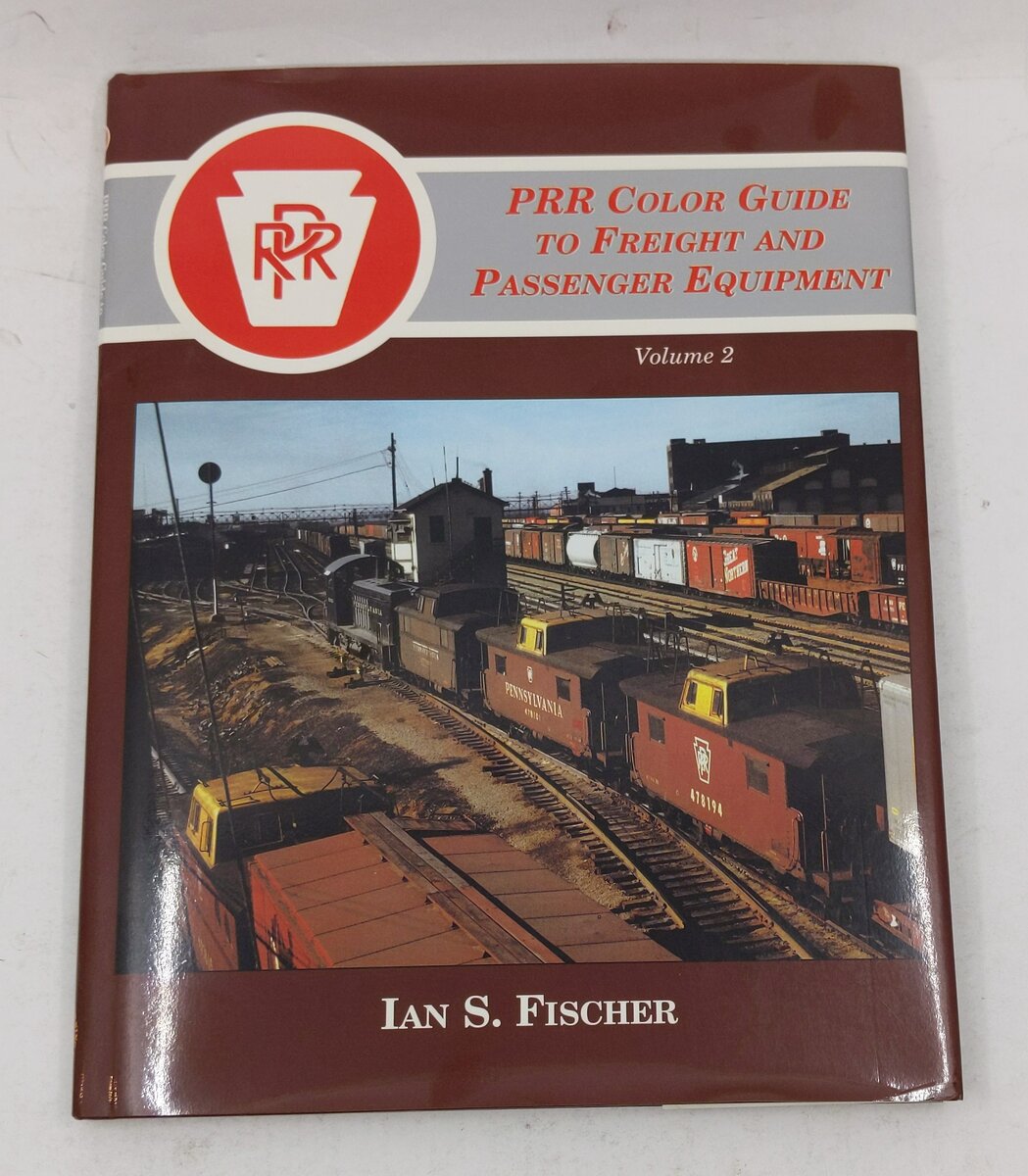 PRR Color Guide to Freight and Passenger Equipment ol.2 Hardcover Book Ian S. F EX