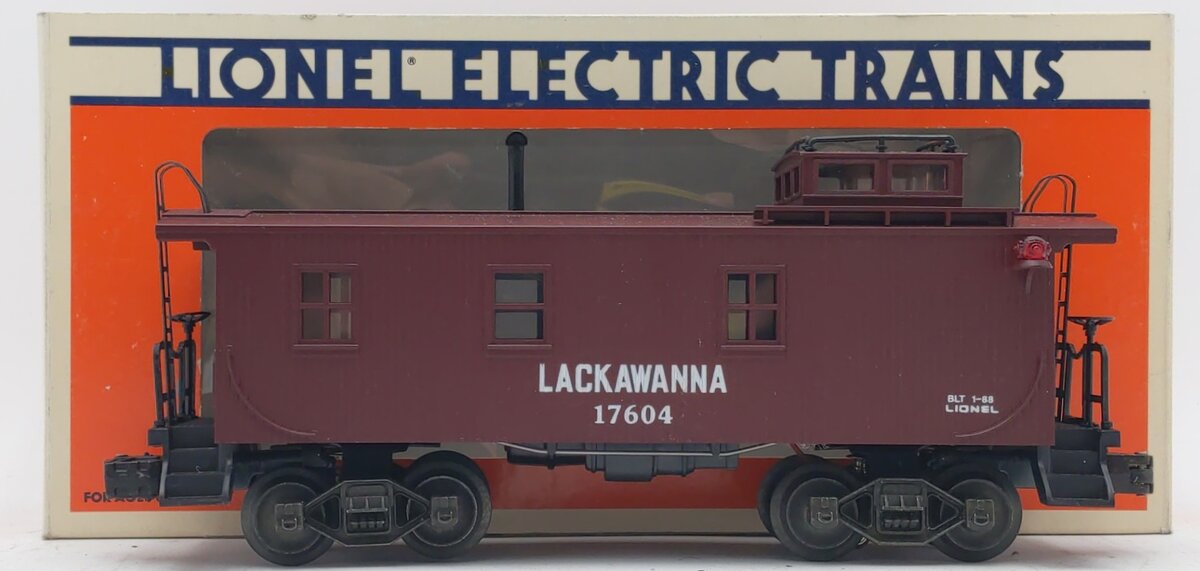Lionel 6-17604 O Gauge Delaware, Lackawanna & Western Standard Caboose LN/Box