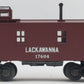 Lionel 6-17604 O Gauge Delaware, Lackawanna & Western Standard Caboose LN/Box