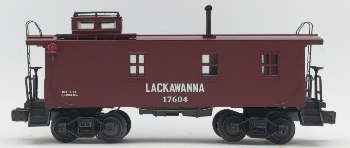 Lionel 6-17604 O Gauge Delaware, Lackawanna & Western Standard Caboose LN/Box