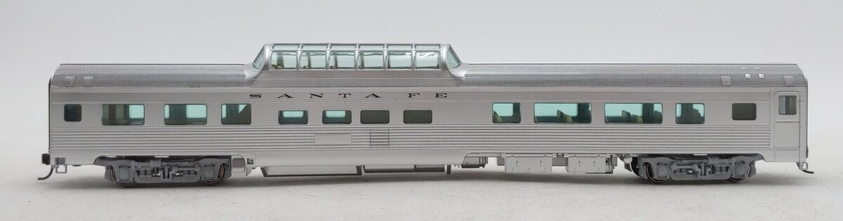 Walthers 910-30402 HO Scale Santa Fe 85' Budd Vista Dome Coach Passenger Car