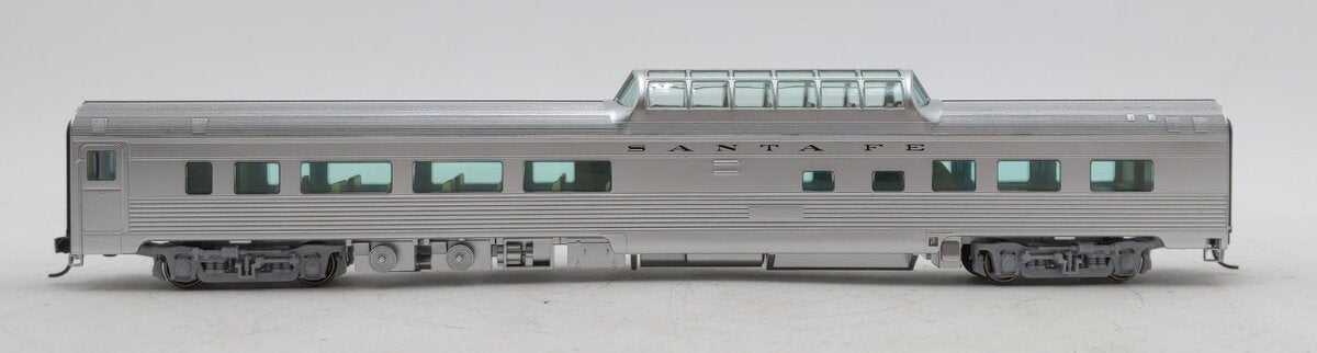 Walthers 910-30402 HO Scale Santa Fe 85' Budd Vista Dome Coach Passenger Car