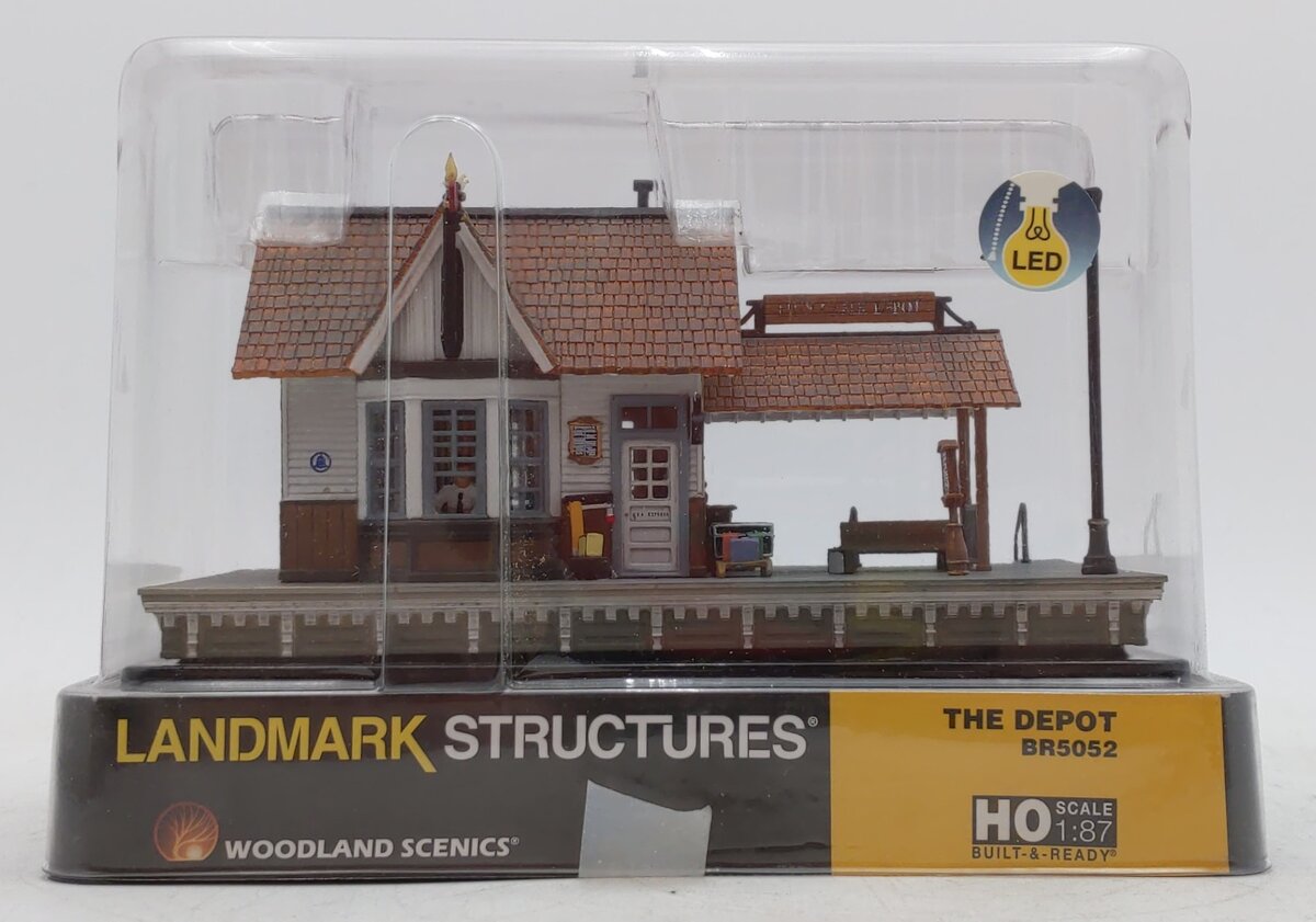 Woodland Scenics BR5052 HO Built-&-Ready The Depot Building
