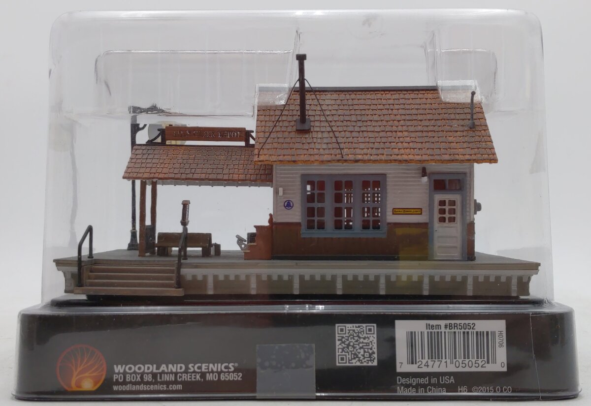 Woodland Scenics BR5052 HO Built-&-Ready The Depot Building