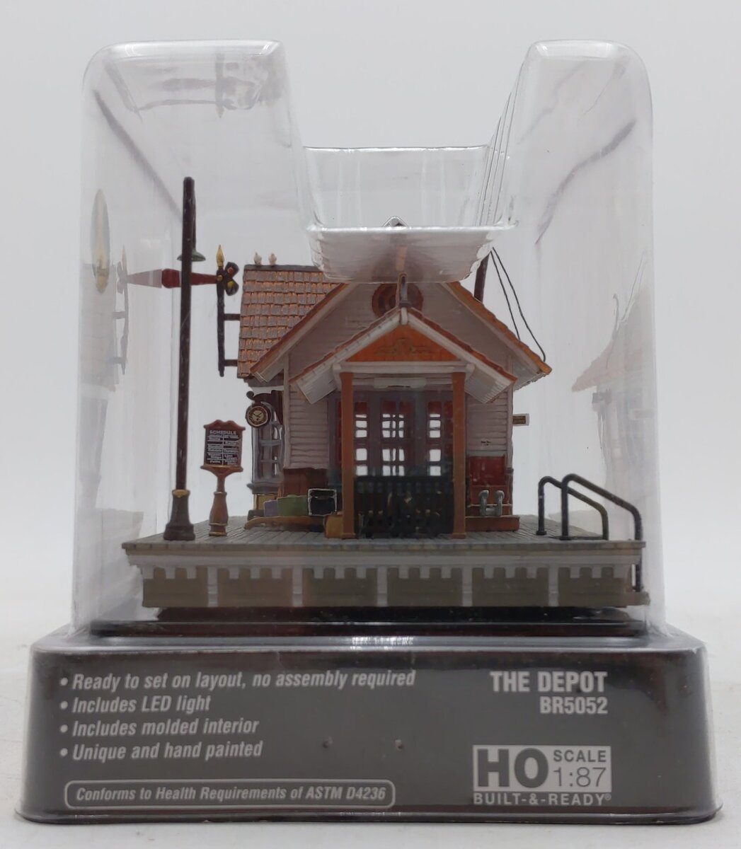 Woodland Scenics BR5052 HO Built-&-Ready The Depot Building