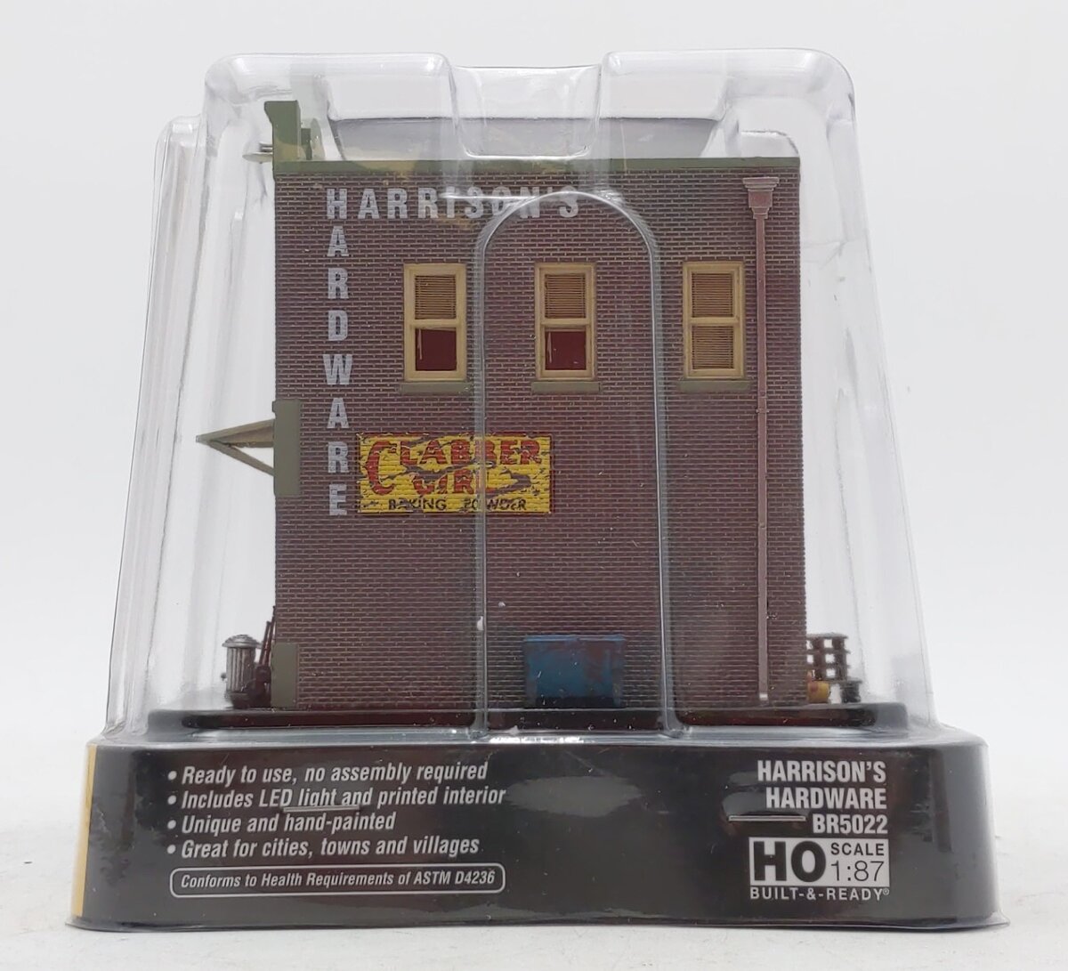Woodland Scenics BR5022 HO Built-&-Ready Harrison's Hardware Building