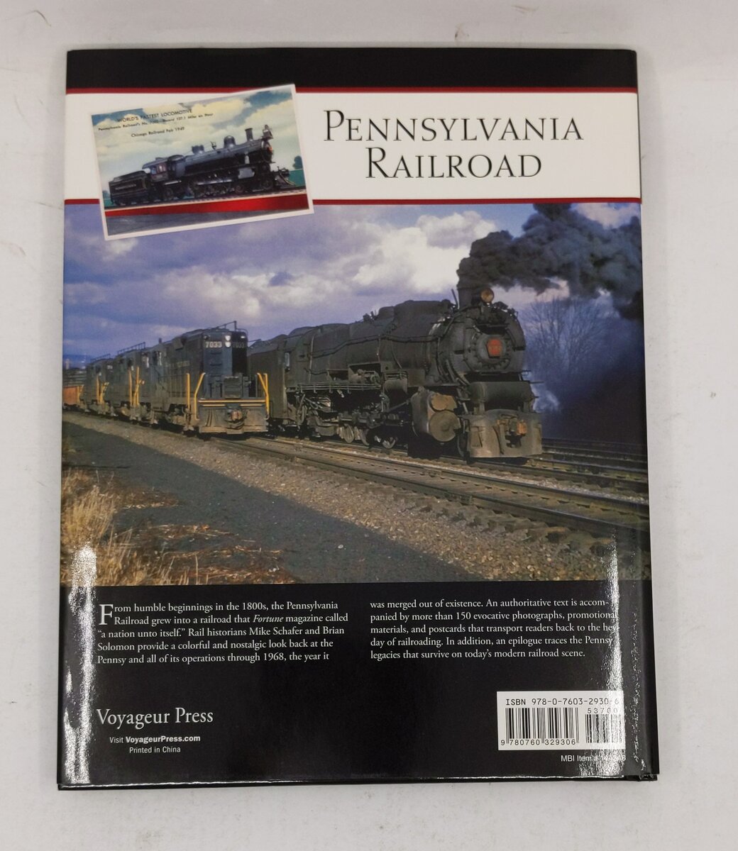 Pennsylvania Railroad Hardcover Book By Brian Solomon And Mike Schafer LN
