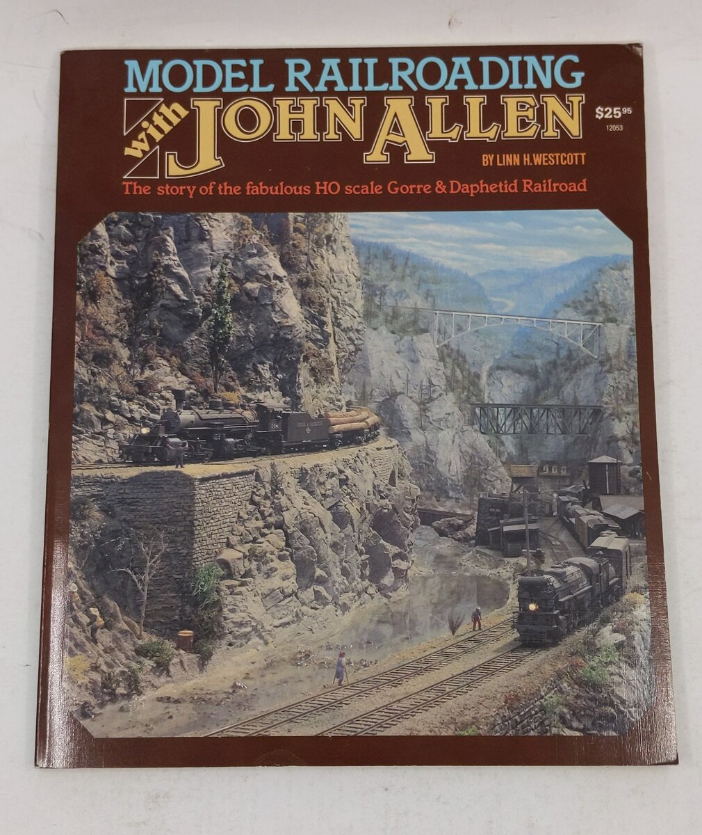 Model Railroading With John Allen Paperback Book By Linn H. Westcott EX