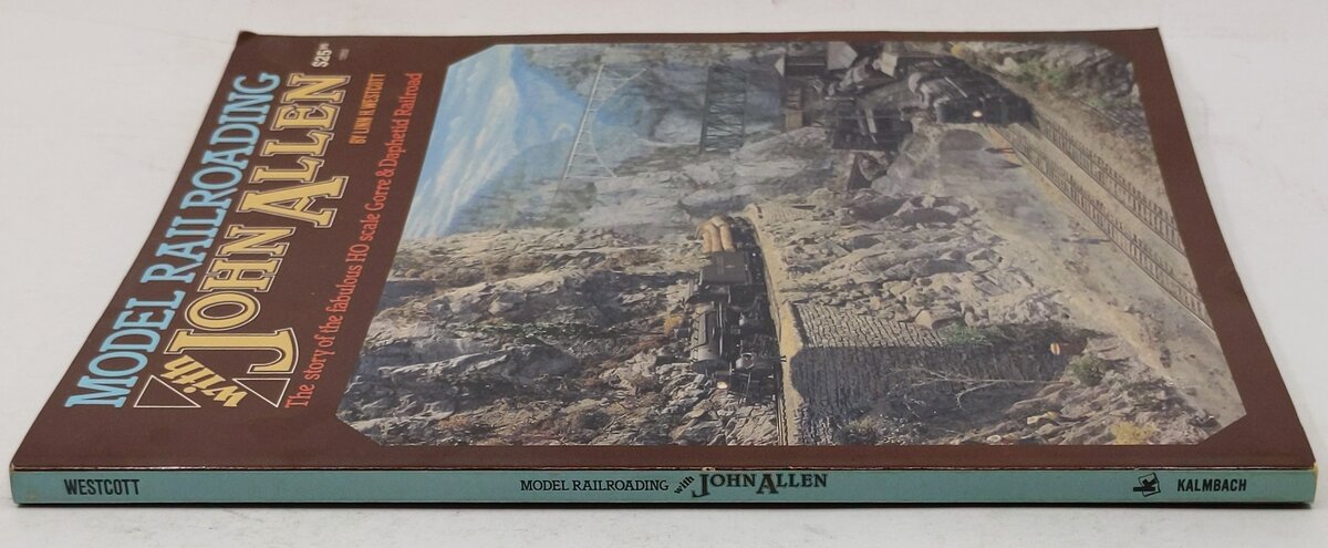 Model Railroading With John Allen Paperback Book By Linn H. Westcott EX