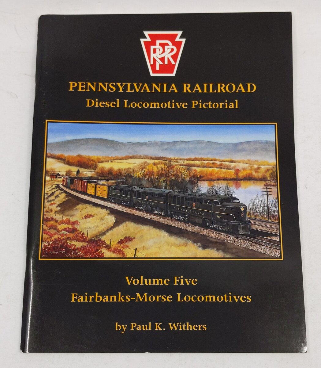 Pennsylvania Railroad Diesel Locomotive Pictorial, Vol. 5 Paperback Book EX