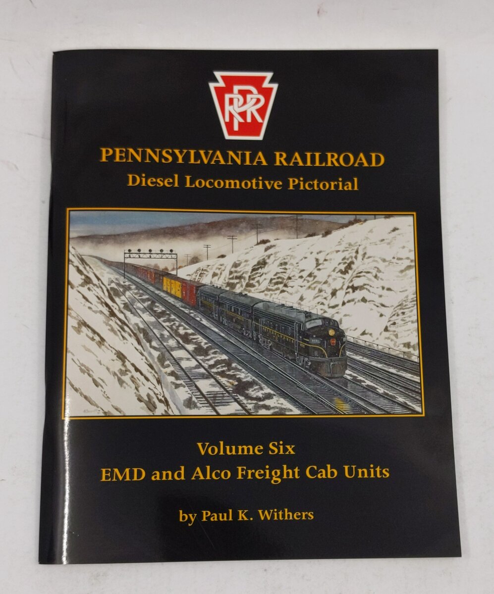 Pennsylvania Railroad Diesel Locomotive Pictorial Vol 6 Paperback Book EX