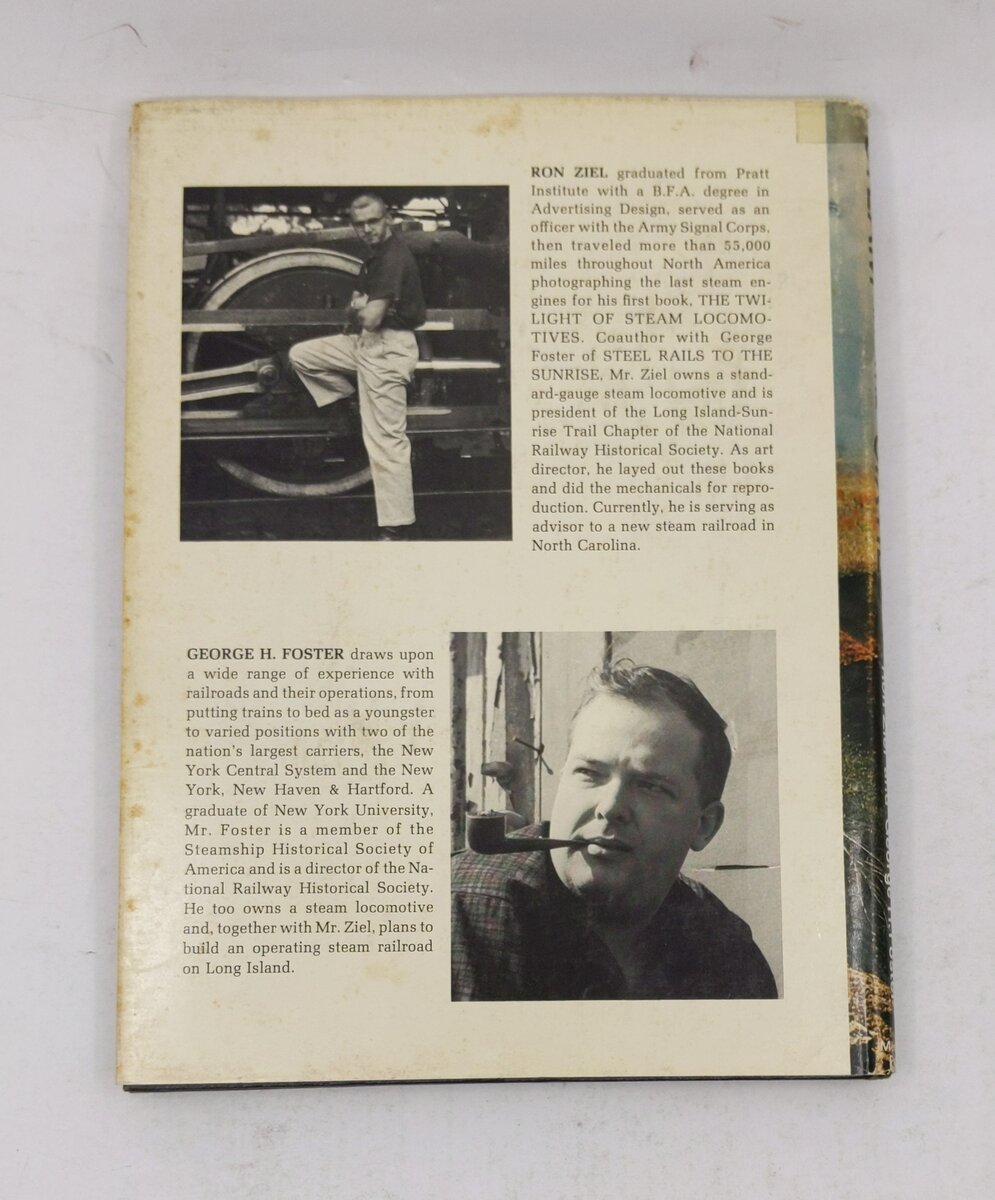 Steam in the Sixties Hardcover Book By Ron Ziel, George H. Foster VG