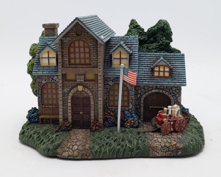 Hawthorne Village 79830 Lamplight Porcelain Firehouse LN