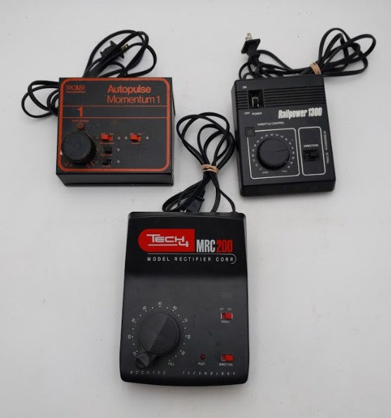 MRC & Troller HO Scale Assorted Controllers & Transformers [3] VG