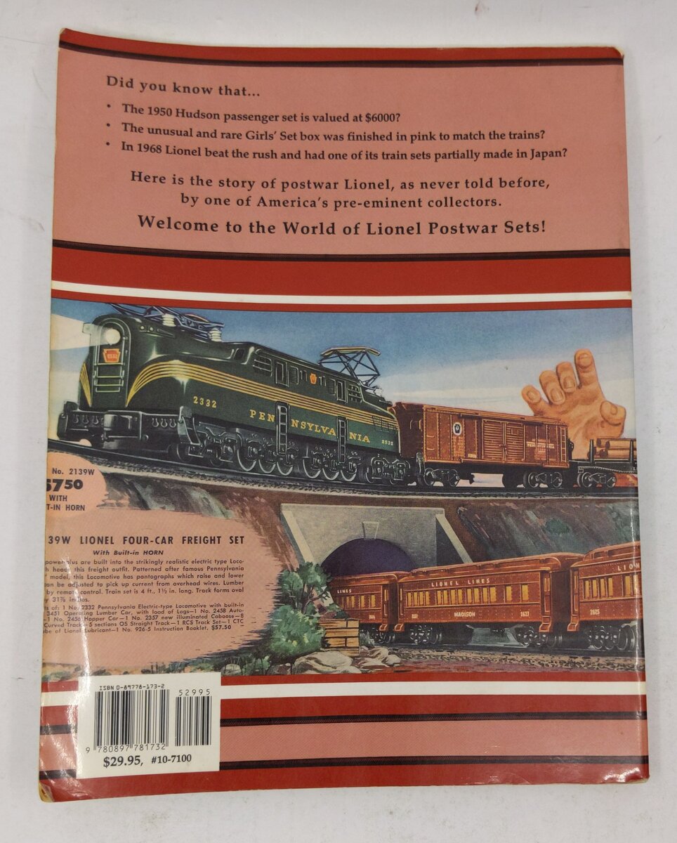 Greenberg's Guide to Lionel Trains, 1945-1969, Vol. 3, Sets Paperback Book