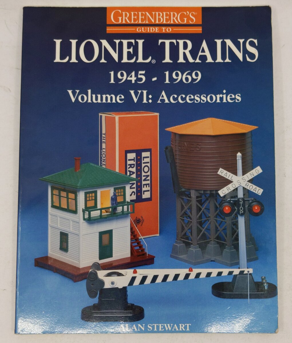 Greenberg's Guide to Lionel Trains, 1945-1969, Vol 6 Paperback Book Alan Stewart EX