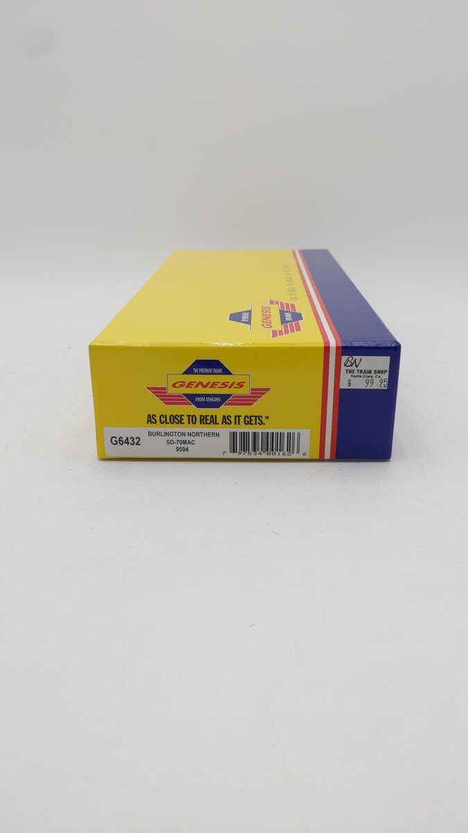 Athearn G6432 HO Scale Burlington Northern SD-70MAC Diesel Locomotive #9594 NIB