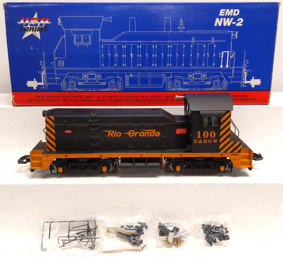 USA Trains R22001 G Denver and Rio Grande Western NW-2 Diesel Locomotive