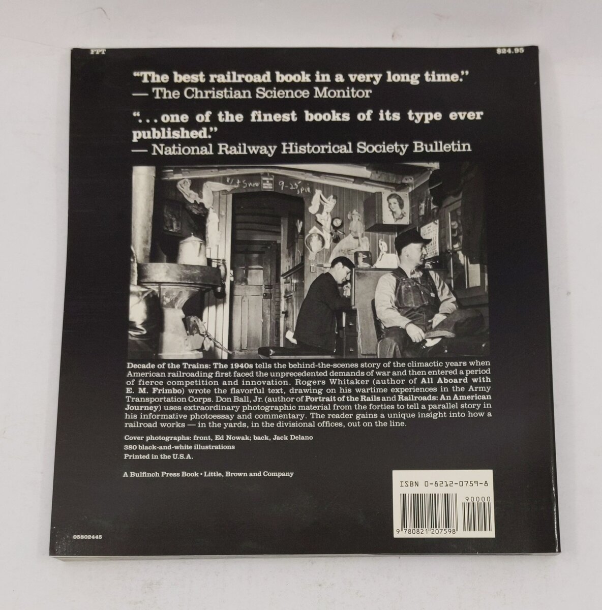 Decade of the Trains: The 1940s Paperback Book By Don Ball LN
