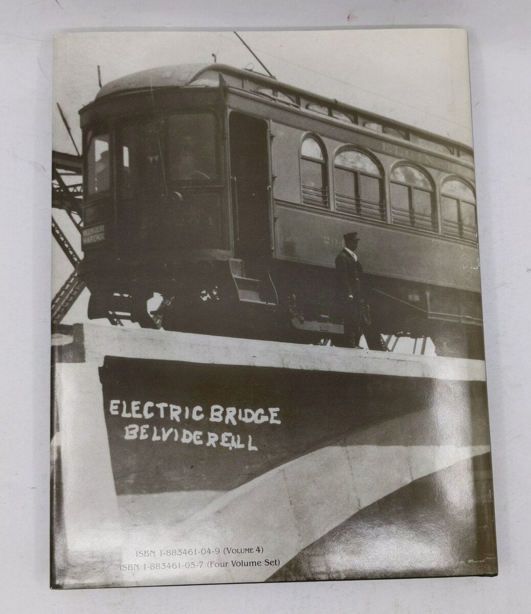Aurora: Elgin Area Street Cars & Interurbans Vol4 Hardcover Book Hopkins Stolp P LN