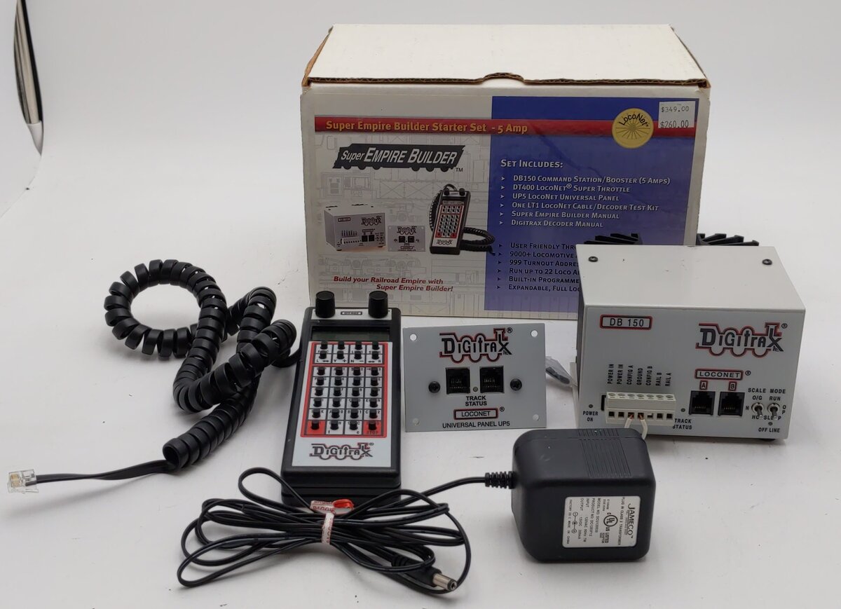 Digitrax SEBX Super Empire Builder Xtra Advanced Digitrax Command Control