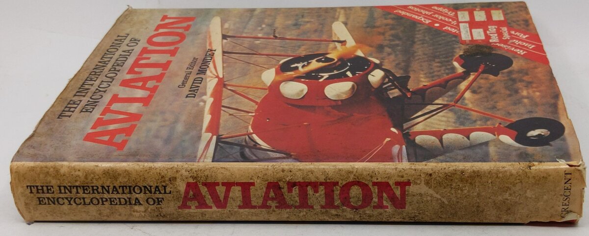 The International Encyclopedia of Aviation Hardcover Book By David Mondey VG