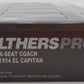 Walthers 920-9464 HO Santa Fe 1954 El Capitan 85' Budd 46-Seat Coach Pass Car