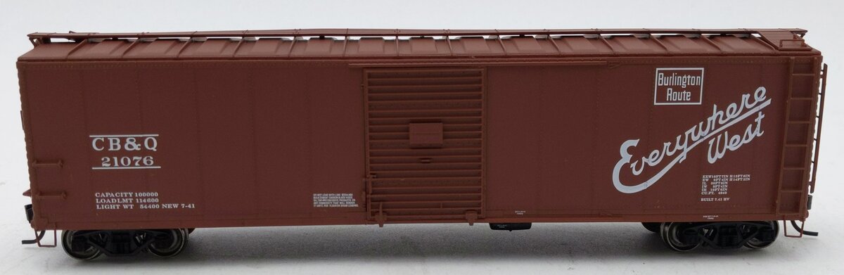 Proto 2000 23347 HO CB&Q Boxcar #21076