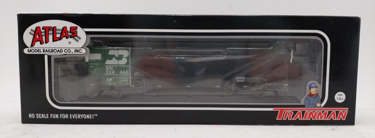 Atlas 20004026 HO Burlington Northern Aluminum Coal Gondola Car #534444